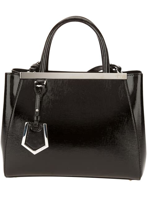 Fendi 2Jours Black Bags & Handbags for Women 